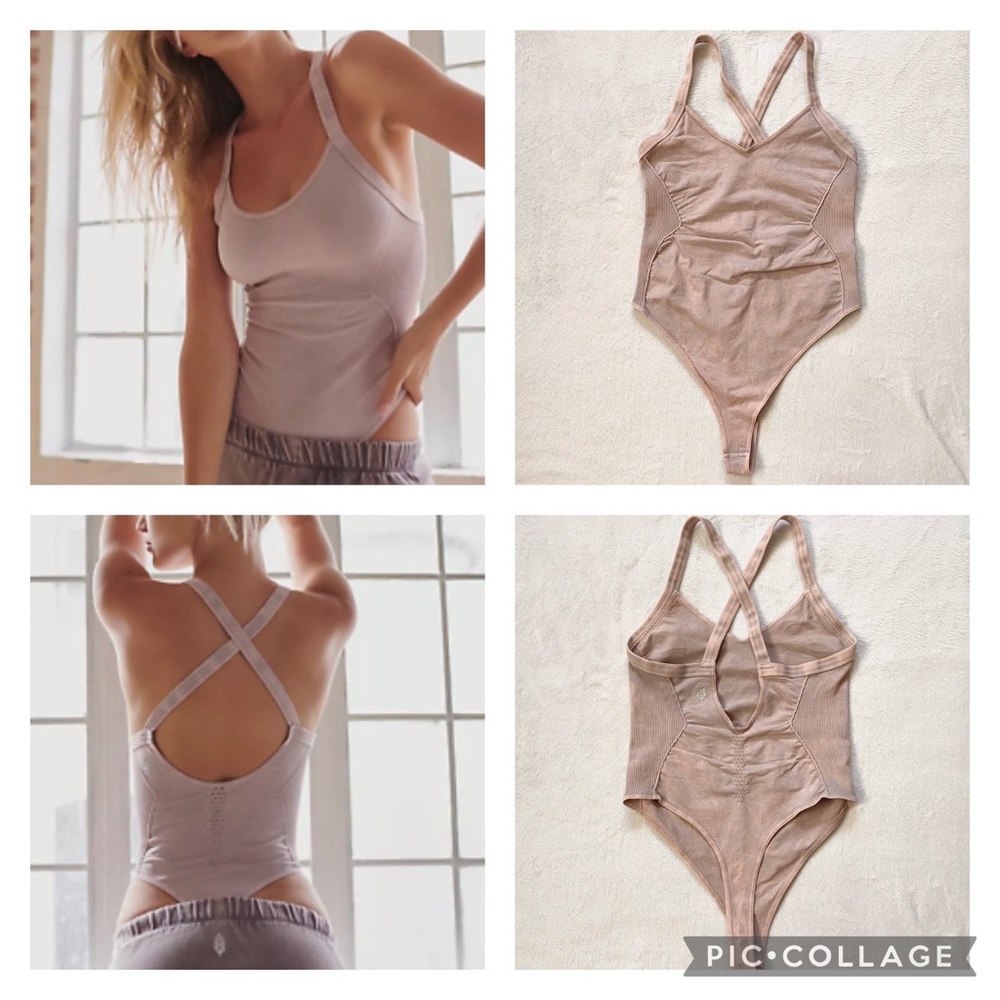 FP Movement - Good Karma Bodysuit Vintage Pirouette Size M/L